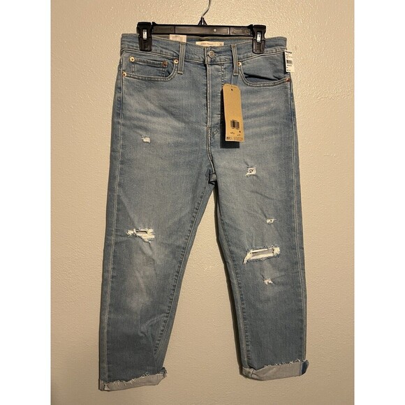 Levi's Women's Wedgie Straight Jeans 10 Short 30 X 26 - Picture 1 of 5